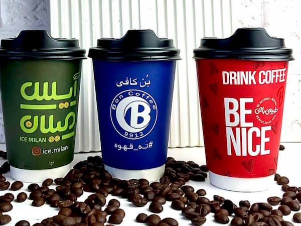 لیوان کاغذی دوجداره کرافت مخصوص اسپرسو و چای